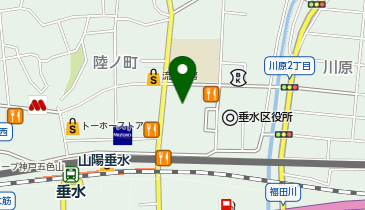 KTVフィットネスクラブフレスコ垂水の地図画像