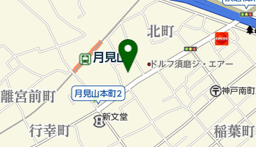 松風児童館分館の地図画像