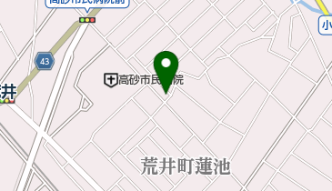 肉匠まる脇の地図画像