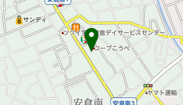 愛菜 安倉店の地図画像