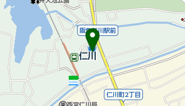 愛菜 仁川店の地図画像