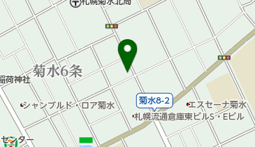 ビーチ&フィールドインの地図画像