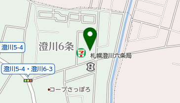 澄川こすみ整骨院・整体院の地図画像