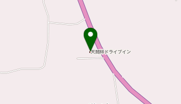 天間林ドライブインの地図画像