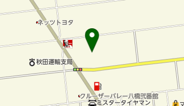 モーターハウス秋田の地図画像