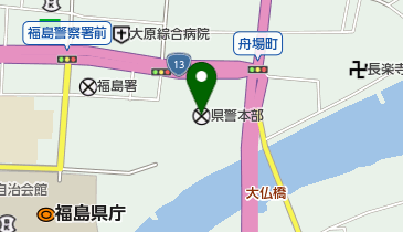 福島民友新聞社 社会記者クラブの地図画像
