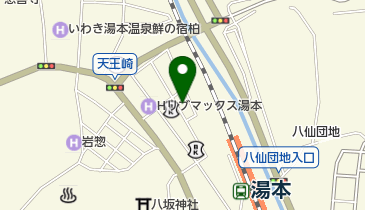 アイランド薬局湯本店の地図画像