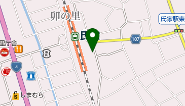 さくら市氏家観光協会の地図画像