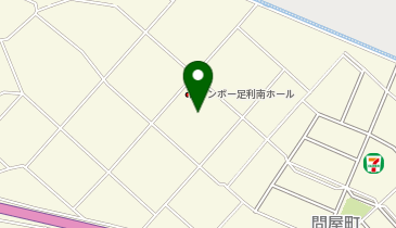 足利市農協 総合葬祭レインボー足利の地図画像