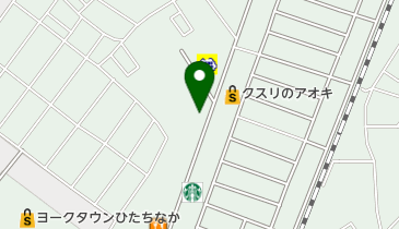 美容室ラフの地図画像