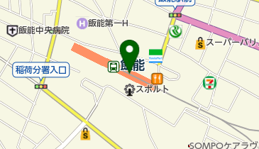 CURRENT飯能ぺぺ店の地図画像