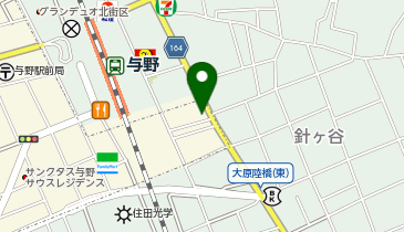 からだ回復センター与野の地図画像