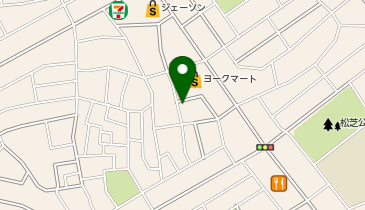 中国料理桃花園の地図画像