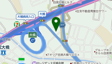 洋服お直しchatbabyの地図画像