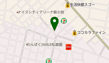 ラッキーコモンの地図画像