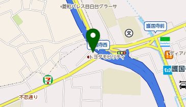 K-AUDIOの地図画像