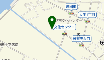 諏訪市 諏訪市公民館 別館の地図画像