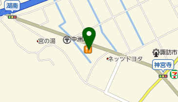 満味楼中洲店の地図画像