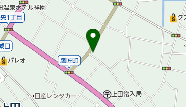 内山魚店横町の地図画像