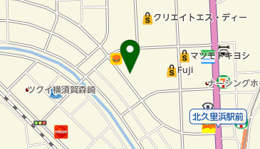 横須賀コロッケマルシン北久里浜店の地図画像