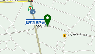 JA南アルプス市 経済部 Aコープ白根店の地図画像