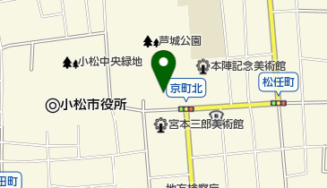 小松市役所 教育委員会 教育研究センターの地図画像