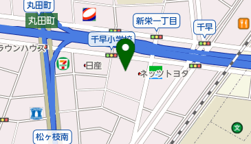 日本ゼネラルフード株式会社の地図画像
