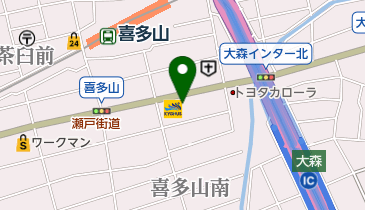 やまうち整骨院の地図画像