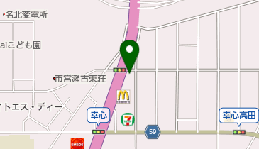 尾張書店守山店の地図画像