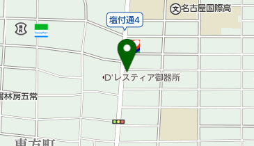 進学塾キューブ御器所校の地図画像