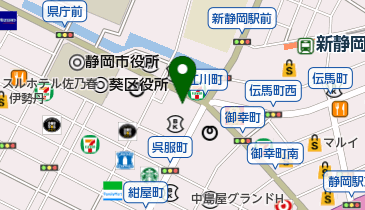 ニチイキッズニッセイみらい静岡葵保育園の地図画像