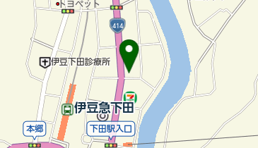 KUSUNOKI下田店の地図画像
