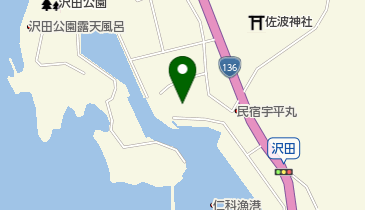 堂ヶ島ダイビングセンターまるいの地図画像