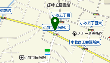 愛知県補聴器センター小牧店の地図画像