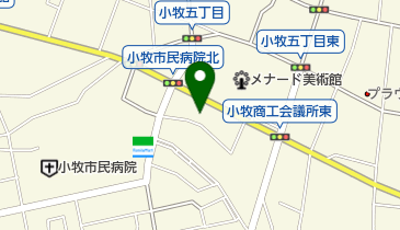 髪染本舗小牧店の地図画像