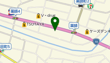 iPhone修理119の地図画像