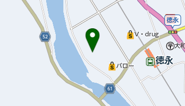 丸忠精肉店の地図画像