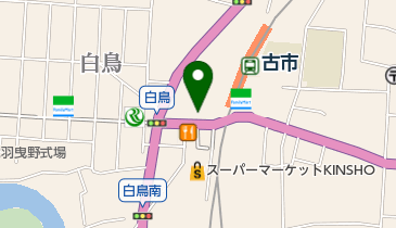 hairsBERRY古市店の地図画像