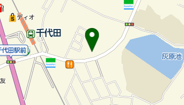 ヘアーサロンモデ千代田店の地図画像