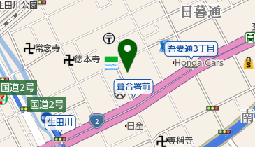神戸市立 あづま学童保育コーナーの地図画像