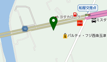 ワンダーボール西条店の地図画像