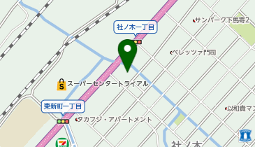 西門司モータースの地図画像