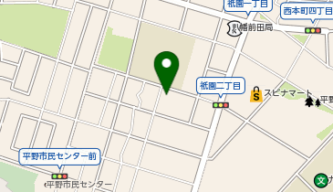 シャンソン化粧品サロンあろまーじゅの地図画像