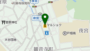 株式会社丸珠物産マルショク天籟寺店の地図画像
