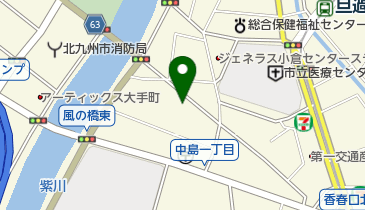 中島キッチンの地図画像