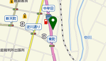 印乃匠かしまの地図画像