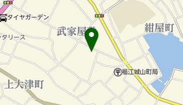 山本二三美術館の地図画像