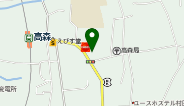 荒牧自動車の地図画像