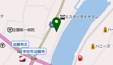 むさし鍼灸整骨院宇佐店の地図画像