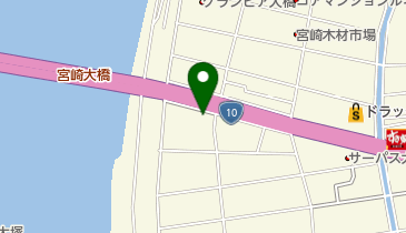 ヘアーサロン・アルムの地図画像